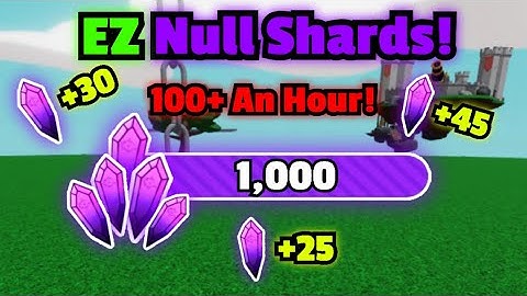 The EASIEST WAY To Get Null Shards FAST! | Slap Battles