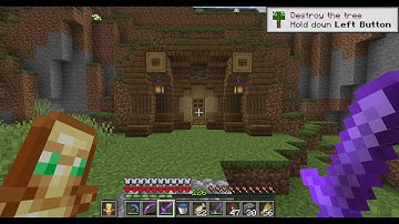 Hobbit Hole Minecraft build (hardcore)