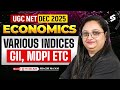 UGC NET Economics Classes 2025 | Various Indices GII, MDPI ETC By Shachi Mam | UGC NET Dec 2025