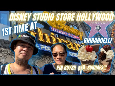 Video: Ghirardelli Soda Fountain na Disney Studio Store