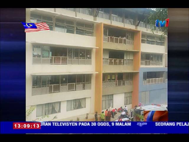 Bangunan pelajar terjun Pelajar jatuh