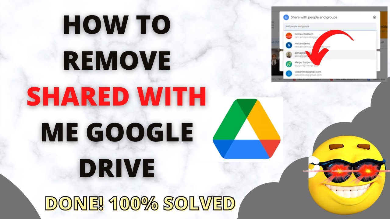How To Remove Shared With Me Google Drive YouTube How To Remove Shared With Me Google Drive YouTube