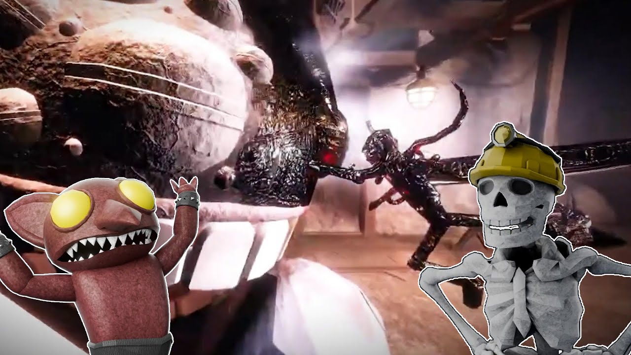 *NEW* Monsters React to Doors Animations (Growth of Giggle Alternate ...