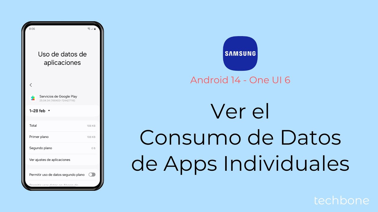 Quickapps Android Consumo Ver el Consumo de Datos de Apps Individuales - Samsung [Android 14 ...