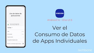 Ver el Consumo de Datos de Apps Individuales - Samsung [Android 14 - One UI 6] screenshot 2