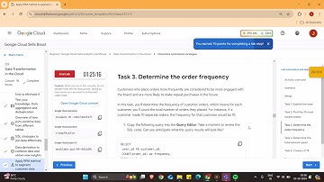 Unit 3 - Lab 3 - Apply RFM method to segment customer data - Google Cloud Data Analytics