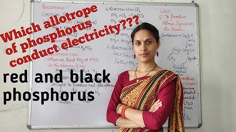 12th||NEET||AIEEE||NITROGEN FAMILY (LECTURE VIII)||RED AND BLACK PHOSPHORUS (ALLOTROPES)