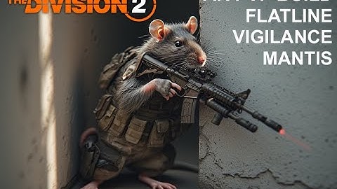 Division 2 // DPS Flatline (no Spotter!)/Mantis PVP build gameplay