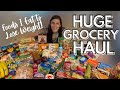 GIANT GROCERY HAUL | Foods I Eat to Lose Weight | WW Blue