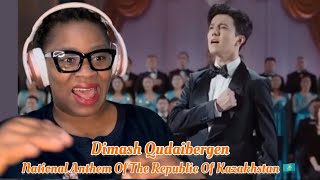 GRANDIOSE | National Anthem Of The Republic Of Kazakhstan-Dimash Qudaibergen | REACTION