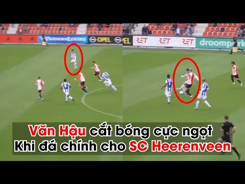 Văn Hậu cắt bóng cực ngọt trong lần đầu đá chính cho SC Heerenveen