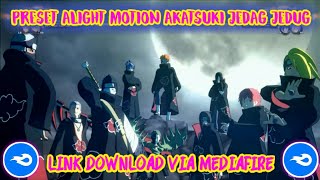 Preset Alight Motion Akatsuki Combo X Dj Silhouette Jedag Jedug