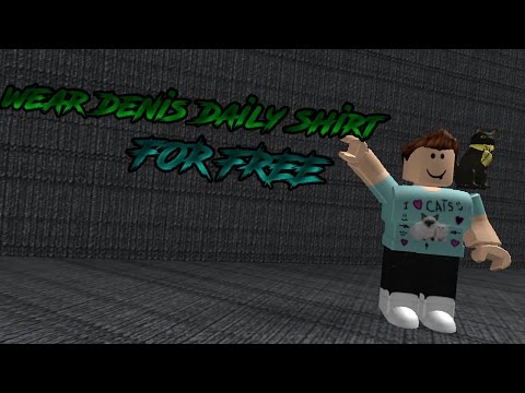 Denis Daily Roblox Shirt - roblox escape the evil library obby get unlimited robux