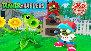 Plants Vs Zombie rapper 360° FNF Animation. Bloom N Brainz.