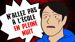 N'allez PAS à l'école EN PLEINE NUIT... - YouTube