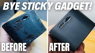 How to Fix Sticky Rubber on Gadgets? screenshot 2