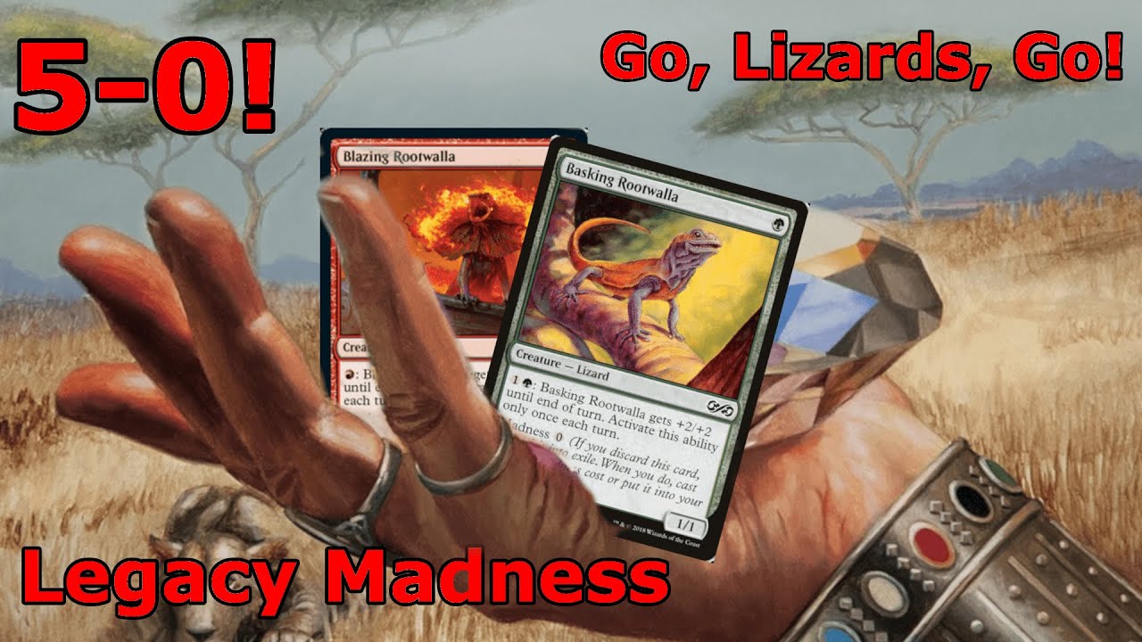 5-0! UNSTOPABLE 8 Lizard Madness! Legacy Magic: the Gathering isn't ready for this tech! 5-0! UNSTOPABLE 8 Lizard Madness! Legacy Magic: the Gathering isn't ready for this tech!