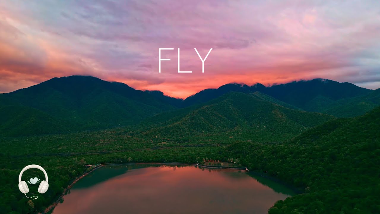 Relaxing Music for Sleeping, Meditating and Relieving Stress | Flying Wonderful Nature 🌅
