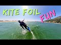 Kite foil fun