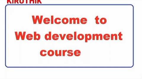 HTML INTRODUCTION || WEB DEVELOPMENT || TRB COMPUTER SCIENCE