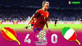 Spain 40 Italy  EURO 2012 Final  Extended Highlights  Full HD