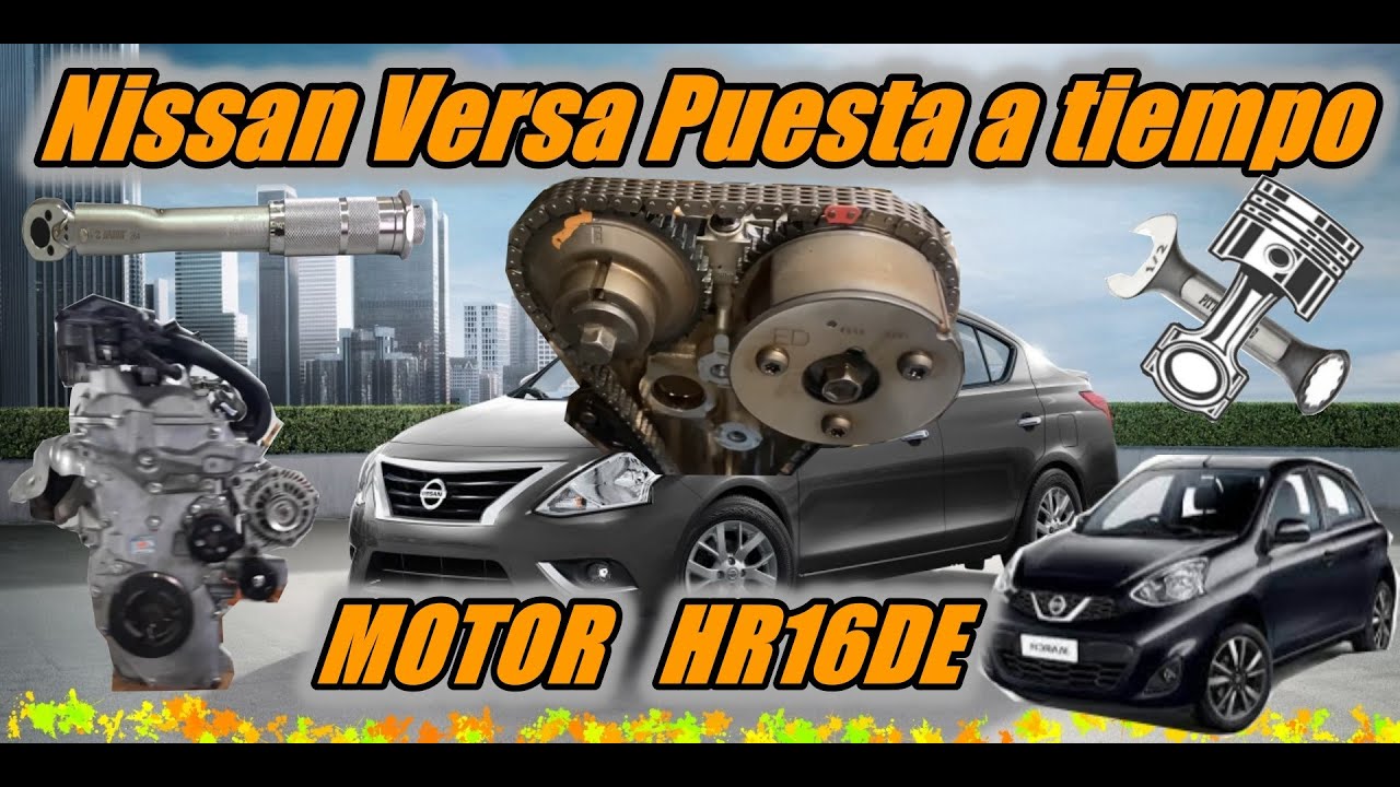 Nissan Versa puesta a tiempo