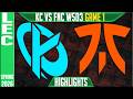 KC vs FNC Highlights Game 3 | LEC Spring 2026 W5D3 | Karmine Corp vs Fnatic G3