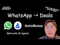I Built a WhatsApp AI Agent That Turns Chats Into Closed Deals