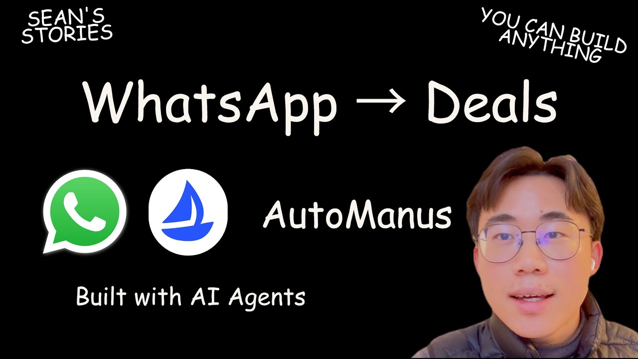 Я создал ИИ-агента для WhatsApp, который превращает чаты в заключенные сделки.