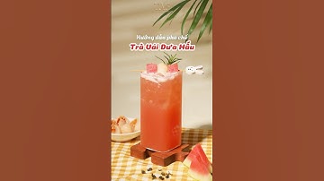 Vẫn là vải#phachế #cocktail #handmade #drink #food #trending #trahoaqua
