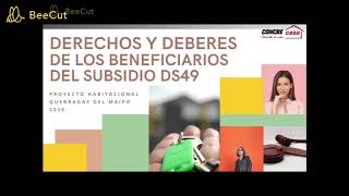 Derechos Y Deberes De Los Beneficiarios Del Ds49 - Proyecto Habitacional Quebradas Del Maipo