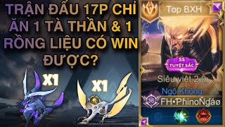 Trận Đấu 17P Chỉ Ăn Được 1 Caesar & 1 Rồng Ánh Sáng Liệu Có Win Được?