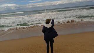 TEACHING MY DAUGHTER HOW TO READ THE WAVES