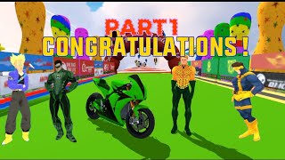 Super Hero Tricky Bike Stunt Android Game Play New Update screenshot 1