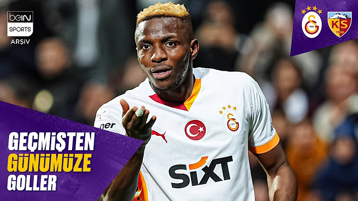 Geçmişten Günümüze Galatasaray - Kayserispor Maçlarının Golleri | Trendyol Süper Lig