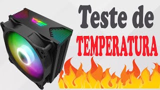 Teste de TEMPERATURA no AIRCOOLER DARKFLASH DARKAIR