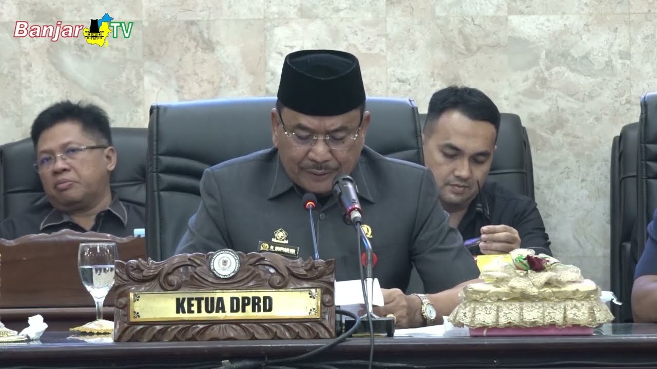 DPRD KALSEL LANJUTKAN PEMBAHASAN RAPBD 2027 MELALUI RAPAT PARIPURNA