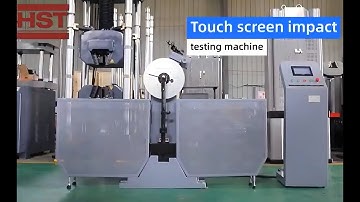 Operation video for 150/300J 250/500J Impact Testing Machine for metal material