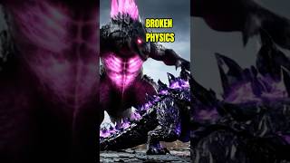Godzilla SPINS SpaceGodzilla! (Physics Broken) 🌪️🦖#shorts