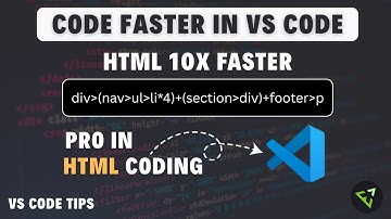 Code Faster in VS Code | Emmet Tutorial for HTML & CSS (Beginner to Pro)