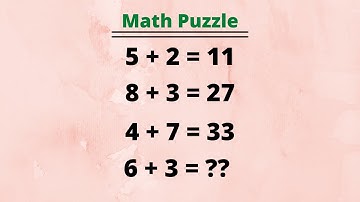 Which number replace the question mark ? | How to solve math puzzle ? | Math puzzle by moin