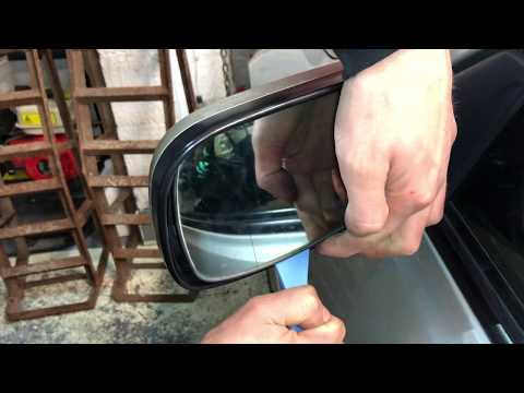 Lexus IS200 IS300 Door Mirror Glass Removal How To Remove