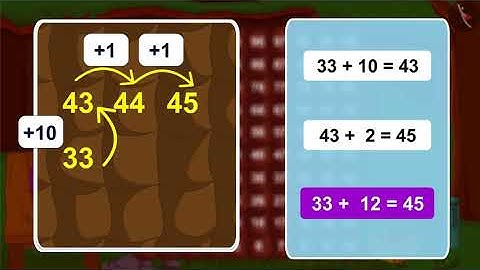 Horizontal Addition of two digit numbers  | Part 1/3 | English | Class 3