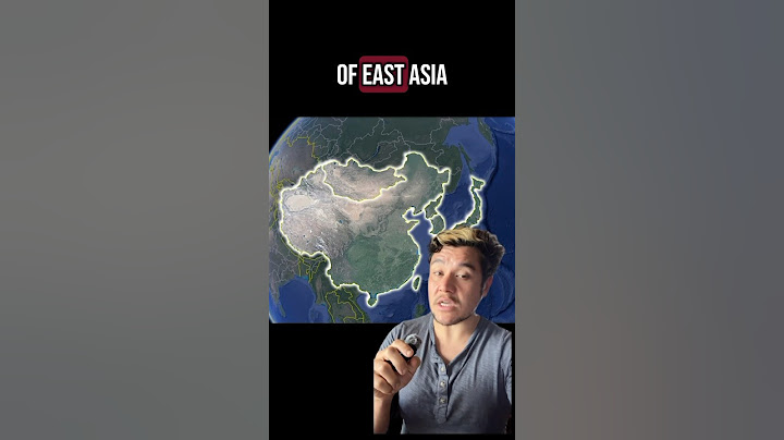Geopolitical structure of East Asia explained 2 minutes
