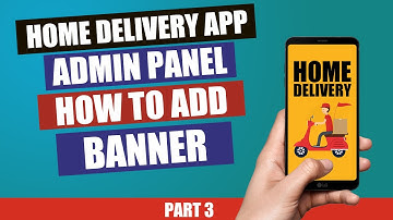 How to add banner using admin panel - Part3