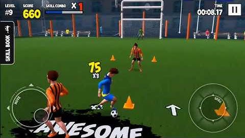That Skill Run! 1 081 points on Level 9 in the #SkillTwinsFootballGame @SkillTwins