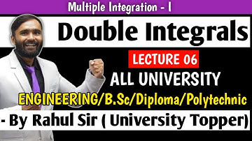 Double Integrals||Lecture 06|Engineering Mathematics|PRADEEP GIRI SIR