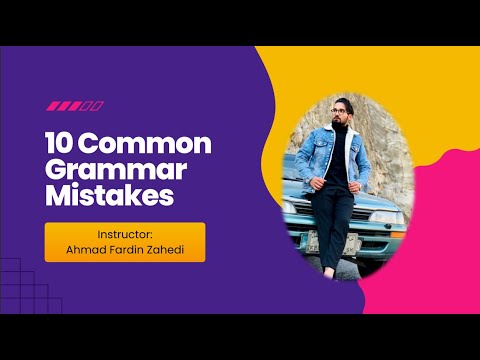 10 Common Grammar Mistakes and Their Correct Ways to Use - YouTube