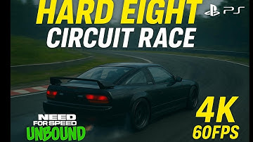 🔥 HARD EIGHT Circuit Race – INSANE Finish! | NFS Unbound PS5