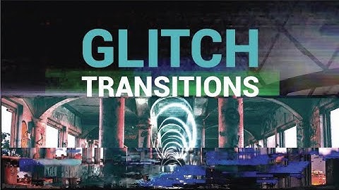 Glitch Transitions DaVinci Resolve Templates